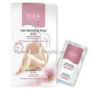 �������� ������� ��� ���� Elea Professional Body Care Hair Removing Strips Body