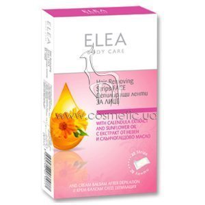 �������� ������� ��� ���� Elea Professional Body Care Hair Removing Strips Face