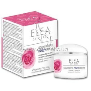 ����������� ������ ���� ��� ����� � ���������� ���� Elea Professional Skin Care Nourishing Night Cream