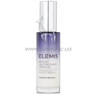 ������ �������� ��� ���� Elemis Peptide4 Night Recovery Cream-Oil