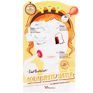 ����� ��������������� ����������� � ����������� Elizavecca Aqua White Water Illuminate Mask