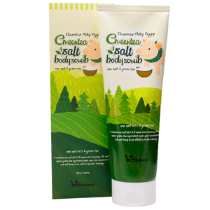 ����� ��� ���� � ���������� �������� ��� Elizavecca Body Care Milky Piggy Greentea Salt Body Scrub