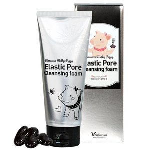 ����� ��� �������� � ������� ��� Elizavecca Face Care Milky Piggy Elastic Pore Cleansing Foam