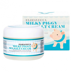 ������� ������������ ���� ��� ���� Elizavecca Face Care Milky Piggy Sea Salt Cream
