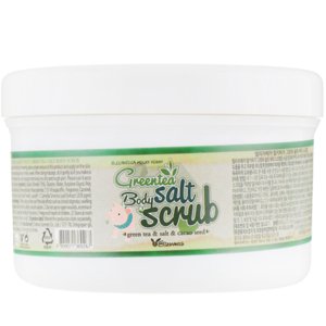 ����� ��� ���� � ���������� �������� ��� � ����� Elizavecca Greentea Salt Body Scrub