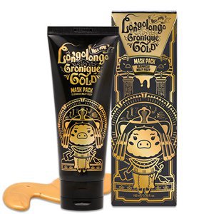 �����-������ � ������� Elizavecca Hell-Pore Longolongo Gronique Gold Mask Pack