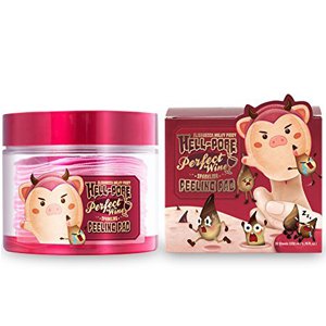 ������-���� �� ������ �������� ���� Elizavecca Hell-Pore Perfect Wine Sparkling Peeling Pad