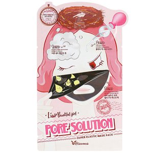 ����� ��������������� ��� ������� ��� Elizavecca Pore Solution Super Elastic Mask Pack