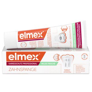 ������ ����� ��� ����� � ��������� Elmex Kariesschutz Professional Zahnspange Milde Frische