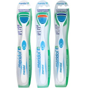 ����� ��� ����� Elmex Meridol Sicherer Atem Zungenreiniger