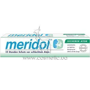 ������ ����� Elmex Meridol Zahnpasta Sicherer Atem