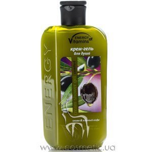 ����-���� ��� ���� ������ � ������� ���� Energy of Vitamins Shower Gel Olive and Green Coffee