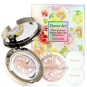 ��������� ������-������� Enough Flower-Art Water Essence Marble Balm Cake SPF50+/PA+++