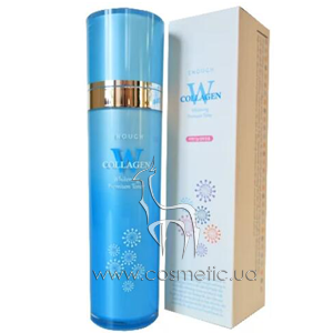 ������������ ����� � ���������� Enough W Collagen Whitening Premium Toner