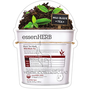 ����������� �������� ����� � ���������� ������� ��� EssenHerb Black Tea Mask