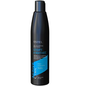 �������-���� ��� ����� � ���� ������ � ������ Estel Professional Curex Active Gel-Shampoo
