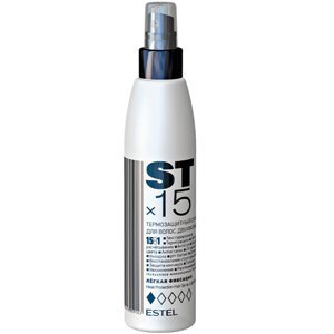 ���������� ������������� ����� ��� ����� 15�1 Estel Professional ST x15 Heat Protection Hair Spray Light Hold