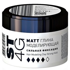 ������������ ����� ��� ����� ������� �������� Estel Professional ST 4G Hair Modeling Clay Strong Hold Matt
