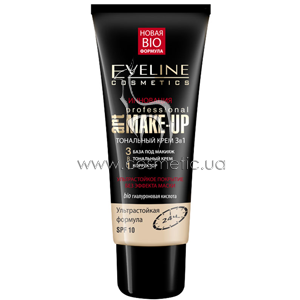 ������������� ��������� ���� 3�1 Eveline Cosmetics Art Professional Make Up 3in1 SPF10