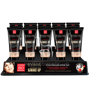 ������������� ��������� ���� 3�1 (20 ��) Eveline Cosmetics Art Professional Make Up 3in1 SPF 10