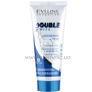 ������� ���� ��� ���� ���� 3�1 Eveline Cosmetics Double White Day Cream 3in1