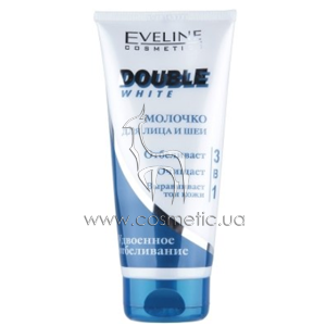������� ��� ���� � ��� 3�1 Eveline Cosmetics Double White Face and Neck Cleanser 3in1