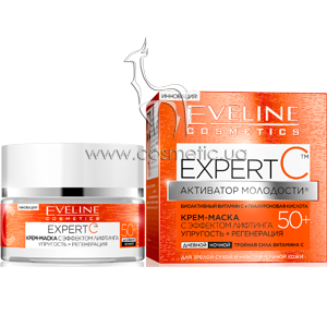 ����-����� ��� ���� Eveline Cosmetics Expert � Lifting Cream-Mask 50+