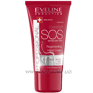����������� ����������� ���� ��� ����� ����� ��� Eveline Cosmetics Extra Soft SOS Regenerating Hand Cream