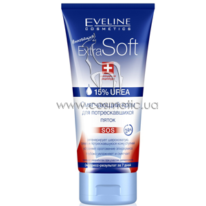 ���������� ���� ��� �������������� ����� Eveline Cosmetics Extra Soft SOS Softening Foot and Heel Cream