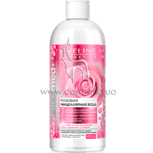 ������� ����������� ���� 3�1 Eveline Cosmetics Facemed+ Rose Micellar Water 3in1