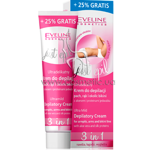 ������������ ���� ������������ 3�1 Eveline Cosmetics Just Epil Ultrasost Depilatory Cream 3in1