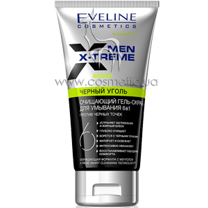 ��������� ����-����� ��� �������� ������ ������ ����� 6�1 Eveline Cosmetics Men X-treme Active Gel-Scrub