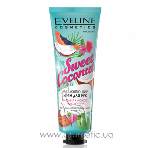 ����������� ���� ��� ��� Eveline Cosmetics Sweet Coconut Hand Cream