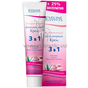 ������������ ���� ��� ��������� �������������� ���� 3�1 Eveline Cosmetics Ultrasoft Depilatory Cream 3in1