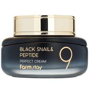 ������������� ���� ��� ���� � ������� ������ ������ � ��������� FarmStay Black Snail & Peptide 9 Perfect Cream