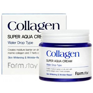 ����������� ���� ��� ���� � ���������� FarmStay Collagen Super Aqua Cream