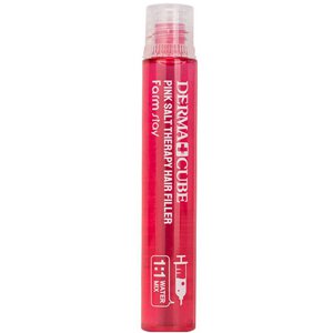 ������ ��� ����� � ������� ����� FarmStay Dermacube Pink Salt Therapy Hair Filler