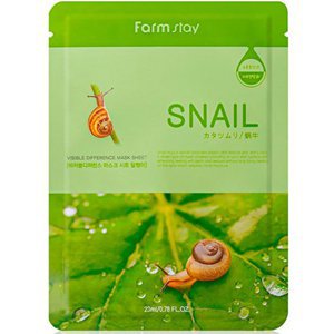 �������� ����� ��� ���� � ������� ������ FarmStay Visible Difference Mask Sheet Snail