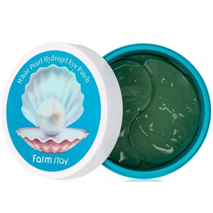 ����� ������������ � ���������� ������� FarmStay White Pearl Hydrogel Eye Patch