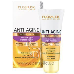 ����������� ���� � ���������� ������� ��� ���� ������ ���� 25+ Floslek Anti-Aging Gold & Energy Illuminating Eye Cream