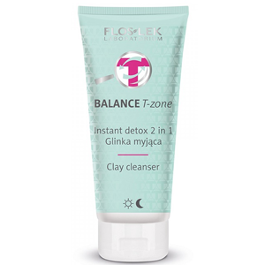 ������-�������� 2 � 1 c ������ ��� �������� ���� Floslek Balance T-Zone Instant Detox 2in1 Clay Cleanser