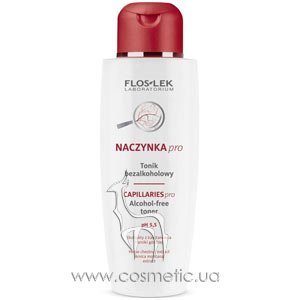 ����� ��� ������ ��� ���� ���� � ������������ ����������� Floslek Capillaries Pro Alcohol-free Face Toner pH 5,5