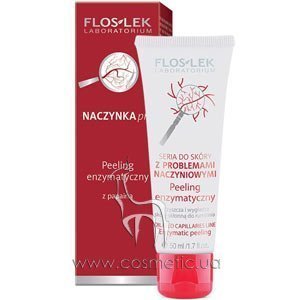 �������� ������ ��� ���� ���� � ������������ ����������� Floslek Capillaries Pro Enzymatic Face Peeling