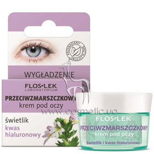���� ������ ������ ��� ���� � ������������ �������� Floslek Eye Cream with Eyebright and Hyaluron
