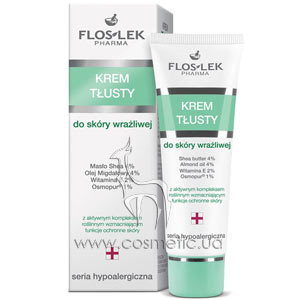 ������ ���� ��� �������������� ���� ���� Floslek Hypoallergenic Line Rich Cream for Sensitive Skin