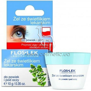 ���� ��� ���� ������ ���� Floslek Lid And Under Eye Gel With Eyebright And Plantain