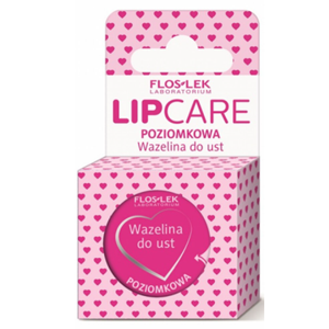 Вазелин для губ косметический «Земляника» Floslek Lip Care Cosmetic Lip Vaseline Wild Strawberry