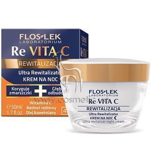 ������-�������������� ������ ���� ��� ���� � ��������� � 40+ Floslek ReVITA C Ultra Revitalizer Night Cream