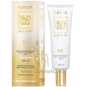 �������������������� BB-���� ��� ���� Floslek Skin Care Expert All Day Multi-Task 5 in 1 BB-Cream SPF 15