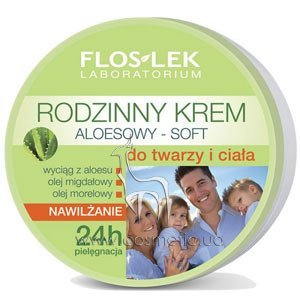 ������ ����������� ���� ��� ���� � ���� ��� ���� ����� Floslek Soft Aloe Family Face & Body Cream